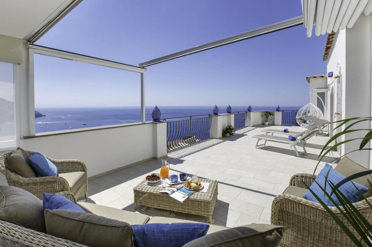 Estate4Home - Villa Settemari Scrigno Positano Luaran gambar
