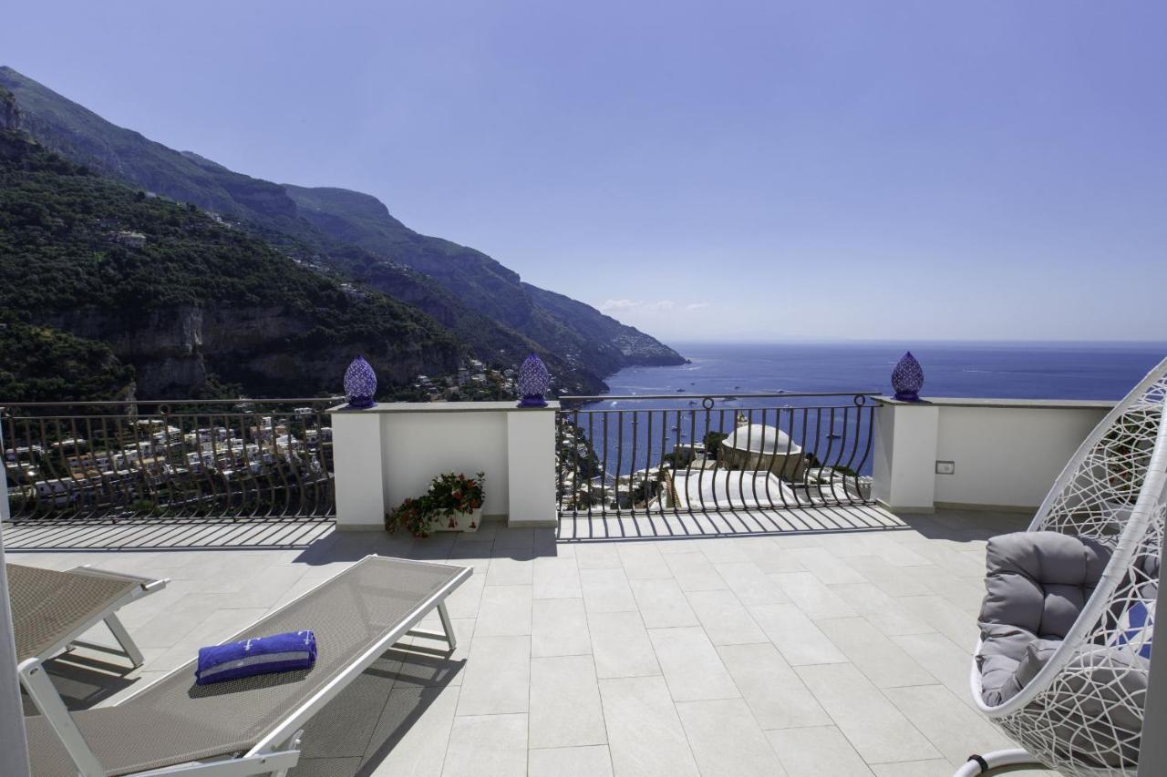 Estate4Home - Villa Settemari Scrigno Positano Luaran gambar