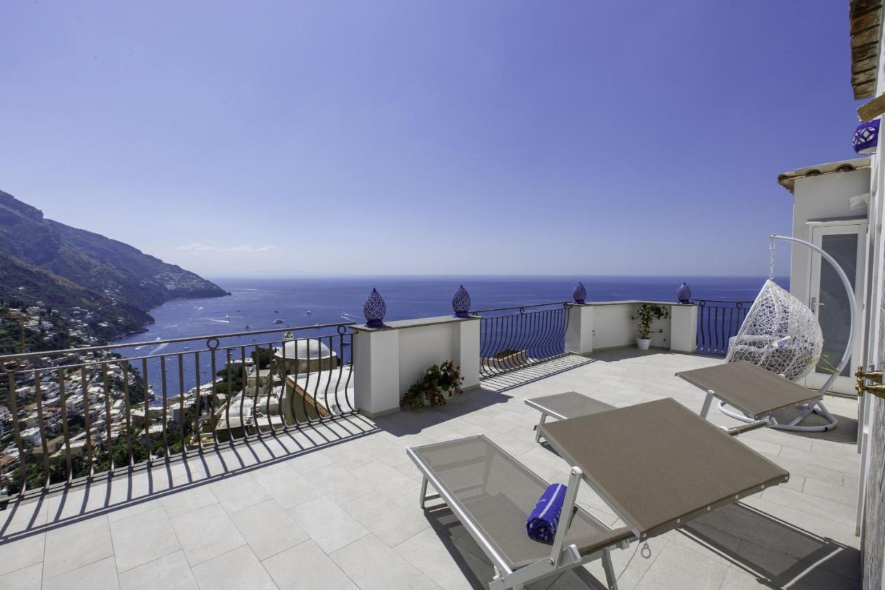 Estate4Home - Villa Settemari Scrigno Positano Luaran gambar