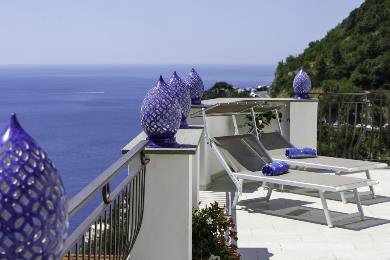 Estate4Home - Villa Settemari Scrigno Positano Luaran gambar
