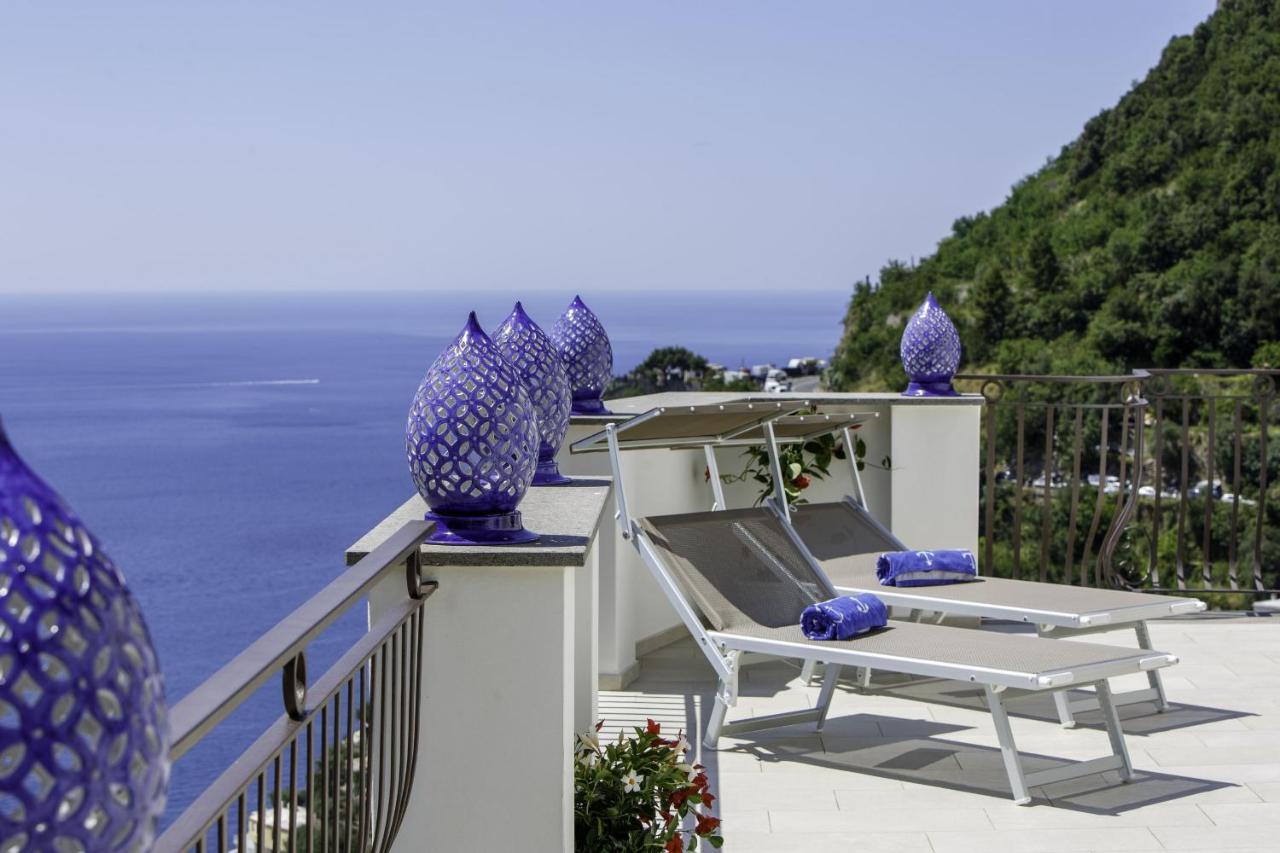 Estate4Home - Villa Settemari Scrigno Positano Luaran gambar