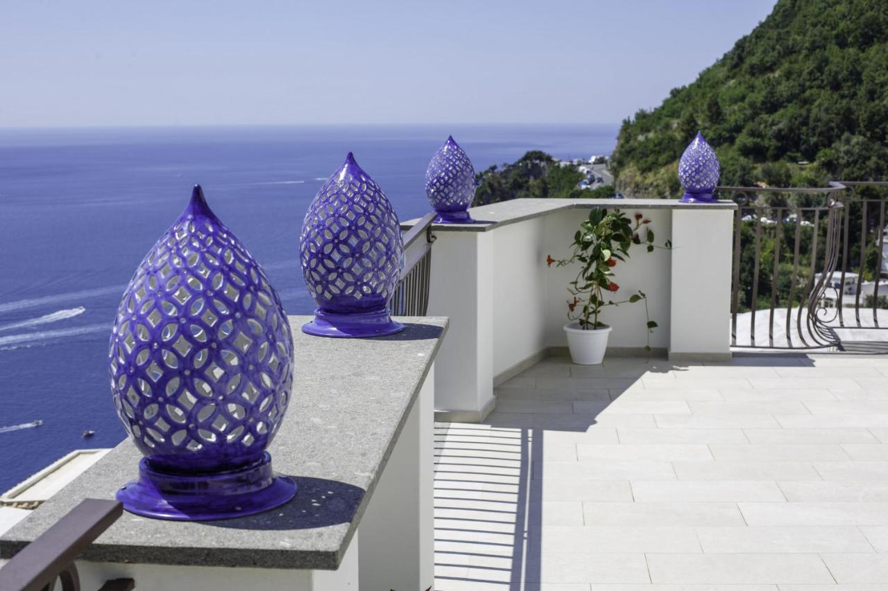 Estate4Home - Villa Settemari Scrigno Positano Luaran gambar