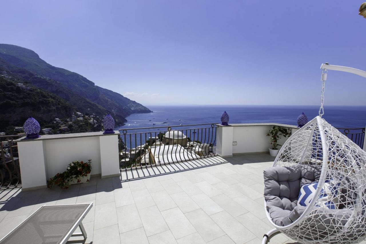 Estate4Home - Villa Settemari Scrigno Positano Luaran gambar