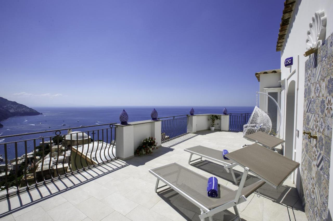 Estate4Home - Villa Settemari Scrigno Positano Luaran gambar